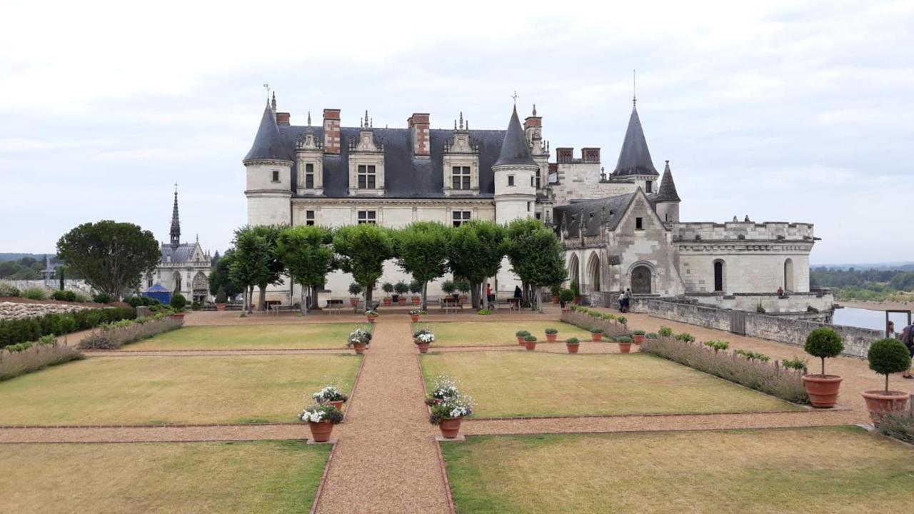 Appartement Au Calme, Avec Parc Prive, 50M Du Tram Tours Buitenkant foto